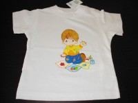 T-Shirt Pintada à Mão 